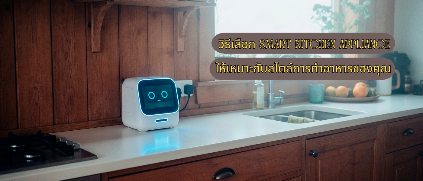 วิธีเลือก Smart Kitchen Appliance ให้เหมาะกับสไตล์การทำอาหารของคุณ