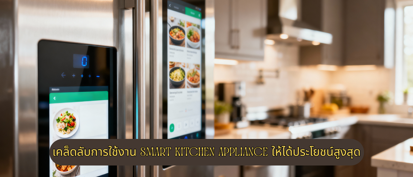 เคล็ดลับการใช้งาน Smart Kitchen Appliance ให้ได้ประโยชน์สูงสุด